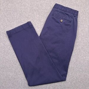 Vineyard Vines Breaker Pants Men's 31x29* Blue Preppy Golf Chino Straight